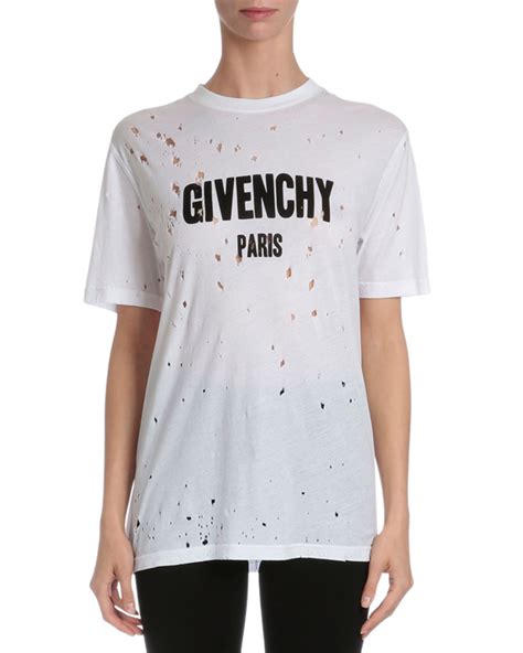 givenchy women's t shirts|Givenchy t shirt women's white.